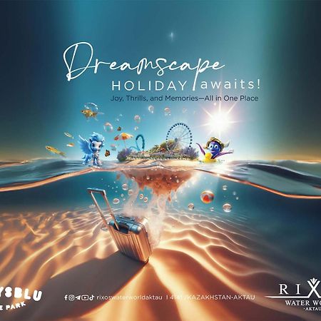 Hotel Rixos Water World Aktau - Theme Park Free Access Exterior foto